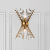 Applique Murale Laiton Étoile Moderne Luminaire pour Chambre