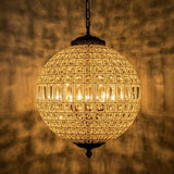 Lustre Cristal Moderne Français Sphère