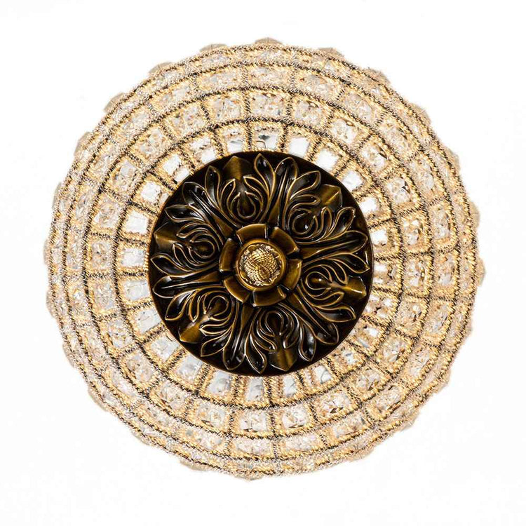 Lustre Cristal Moderne Français Sphère