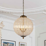 Lustre Cristal Moderne Français Sphère