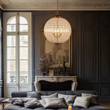 Lustre Cristal Moderne Français Sphère
