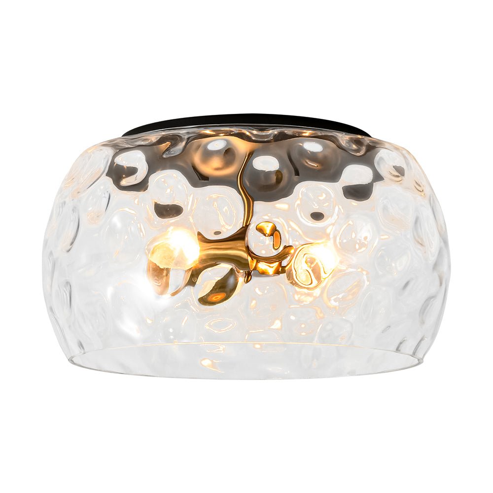 Plafonnier Verre Moderne Hammer pour Salle de Bain