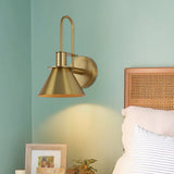 Applique Murale Chambre en Laiton Noir