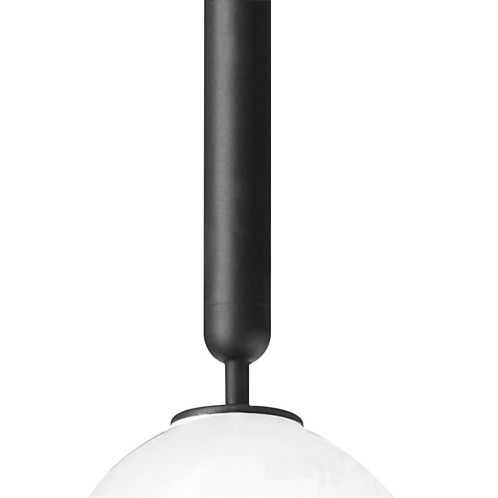 Suspension Luminaire Mini Simple Opale Globe pour Salle à Manger