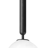 Suspension Luminaire Mini Simple Opale Globe pour Salle à Manger