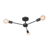 Plafonnier Laiton Moderne Sputnik Semi-Encastré pour Cuisine