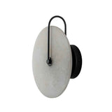 Applique Murale Marbre avec Moderne Cercle Abat-Jour pour Chambre