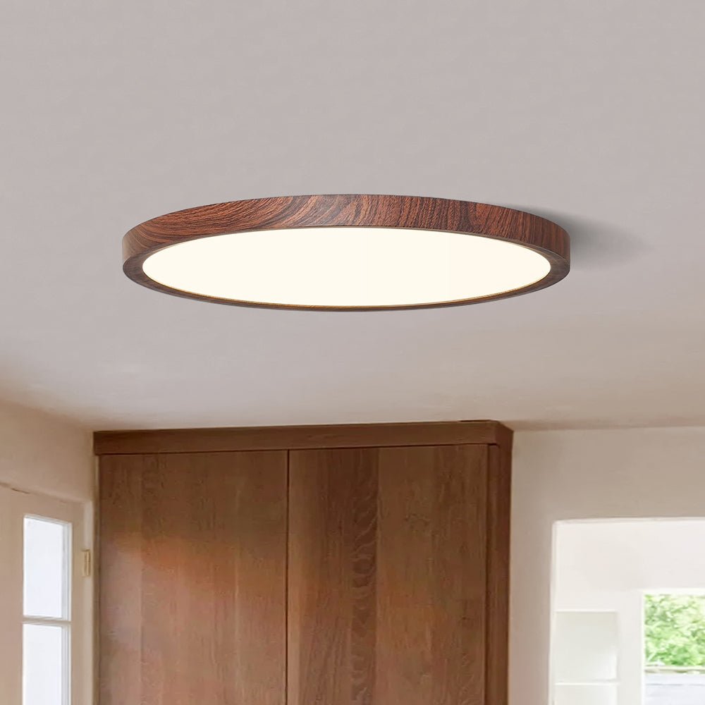 Plafonnier LED Minimaliste Ultra-Fin pour Salon