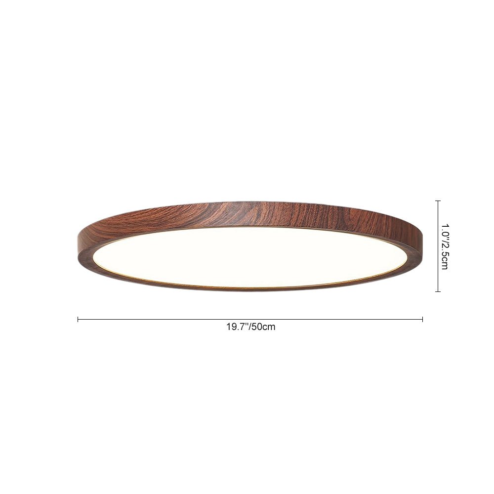 Plafonnier LED Minimaliste Ultra-Fin pour Salon