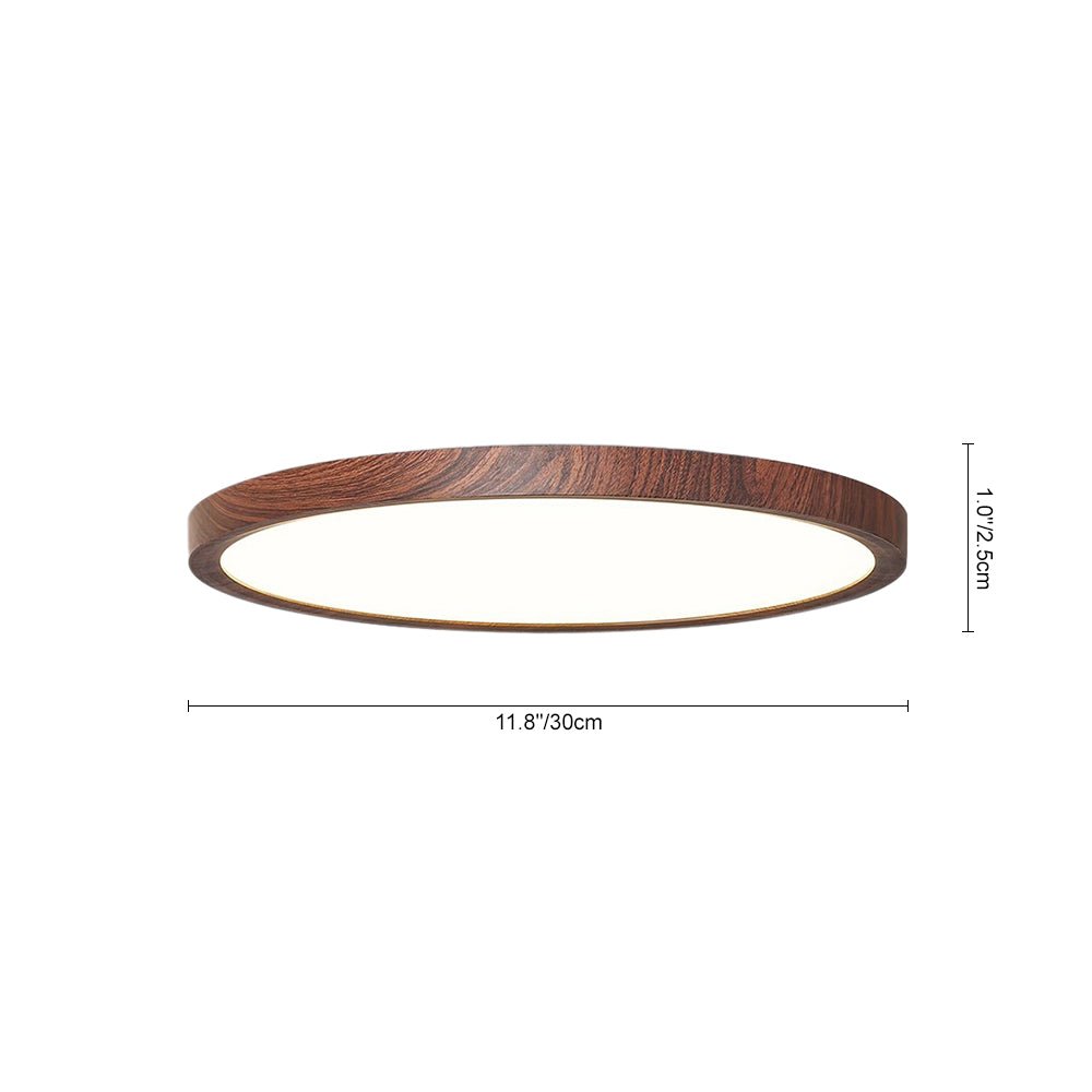 Plafonnier LED Minimaliste Ultra-Fin pour Salon