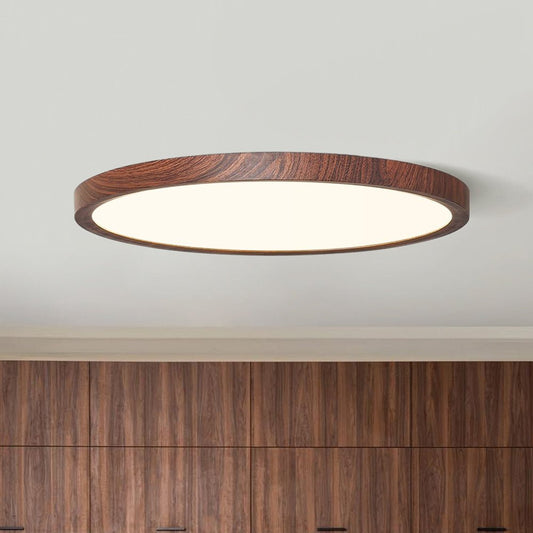 Plafonnier LED Minimaliste Ultra-Fin pour Salon