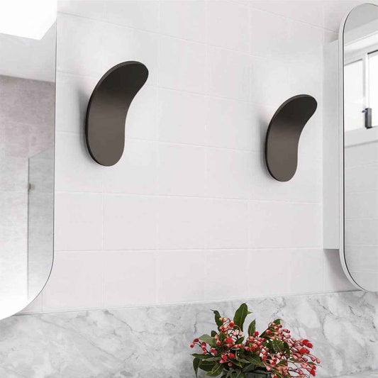 Applique Murale Moderne Minimaliste en Noir/Blanc Finish pour Chambre