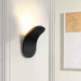 Applique Murale Moderne Minimaliste en Noir/Blanc Finish pour Chambre