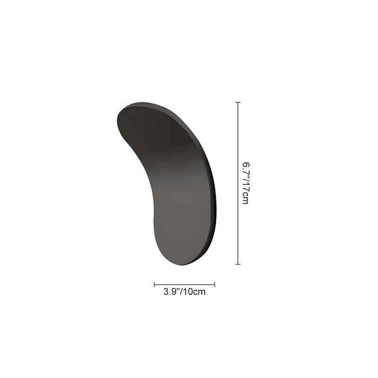 Applique Murale Moderne Minimaliste en Noir/Blanc Finish pour Chambre
