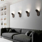 Applique Murale Moderne Minimaliste en Noir/Blanc Finish pour Chambre