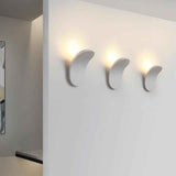 Applique Murale Moderne Minimaliste en Noir/Blanc Finish pour Chambre