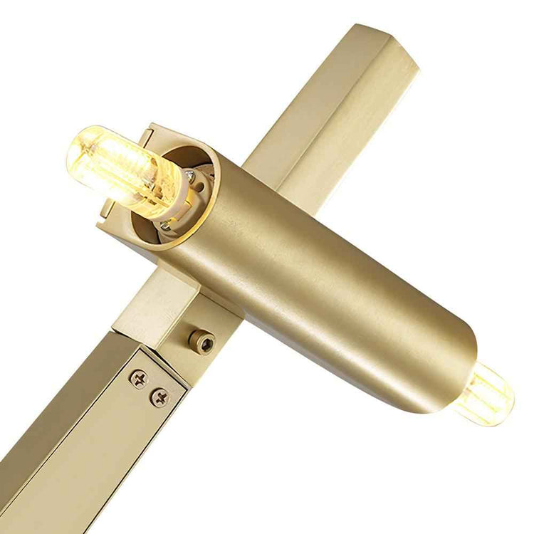Lustre Verre Moderne 10 Lumières Branche pour Salon
