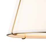 Plafonnier Salon Tambour en Laiton