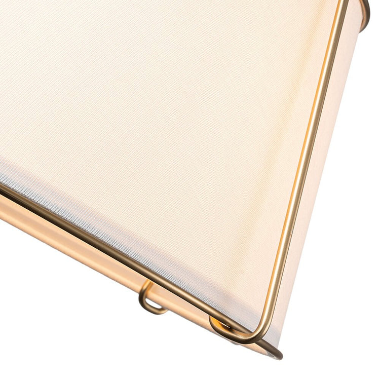Plafonnier Salon Tambour en Laiton