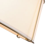 Plafonnier Salon Tambour en Laiton