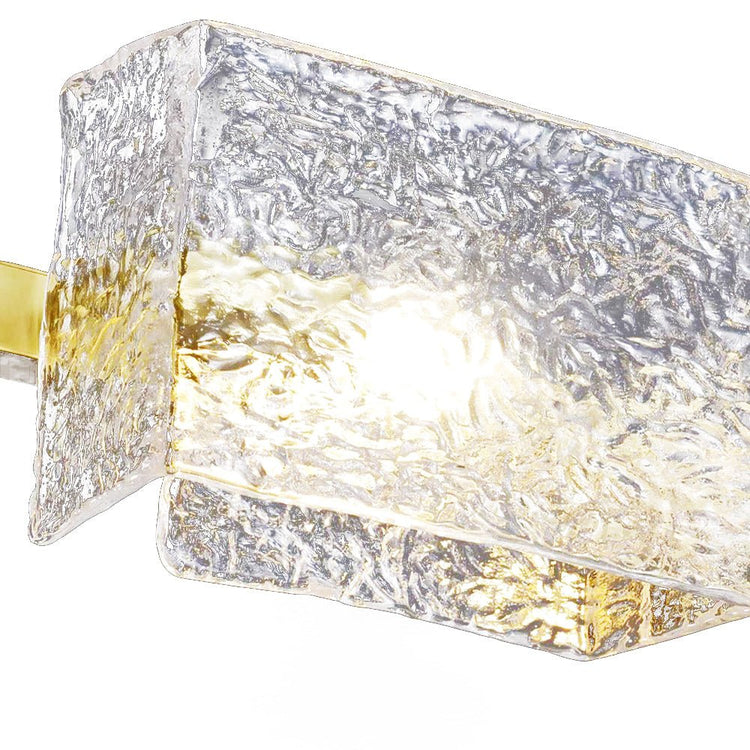 Lustre Salon Rond en Verre