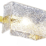 Lustre Salon Rond en Verre