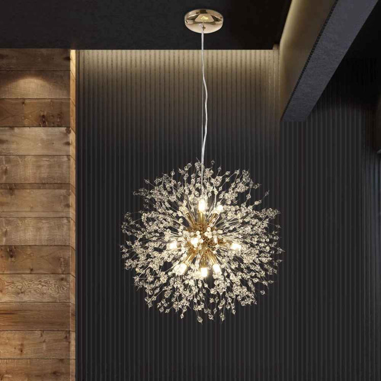 Lustre Moderne 9 Lumières Sputnik pour Cuisine