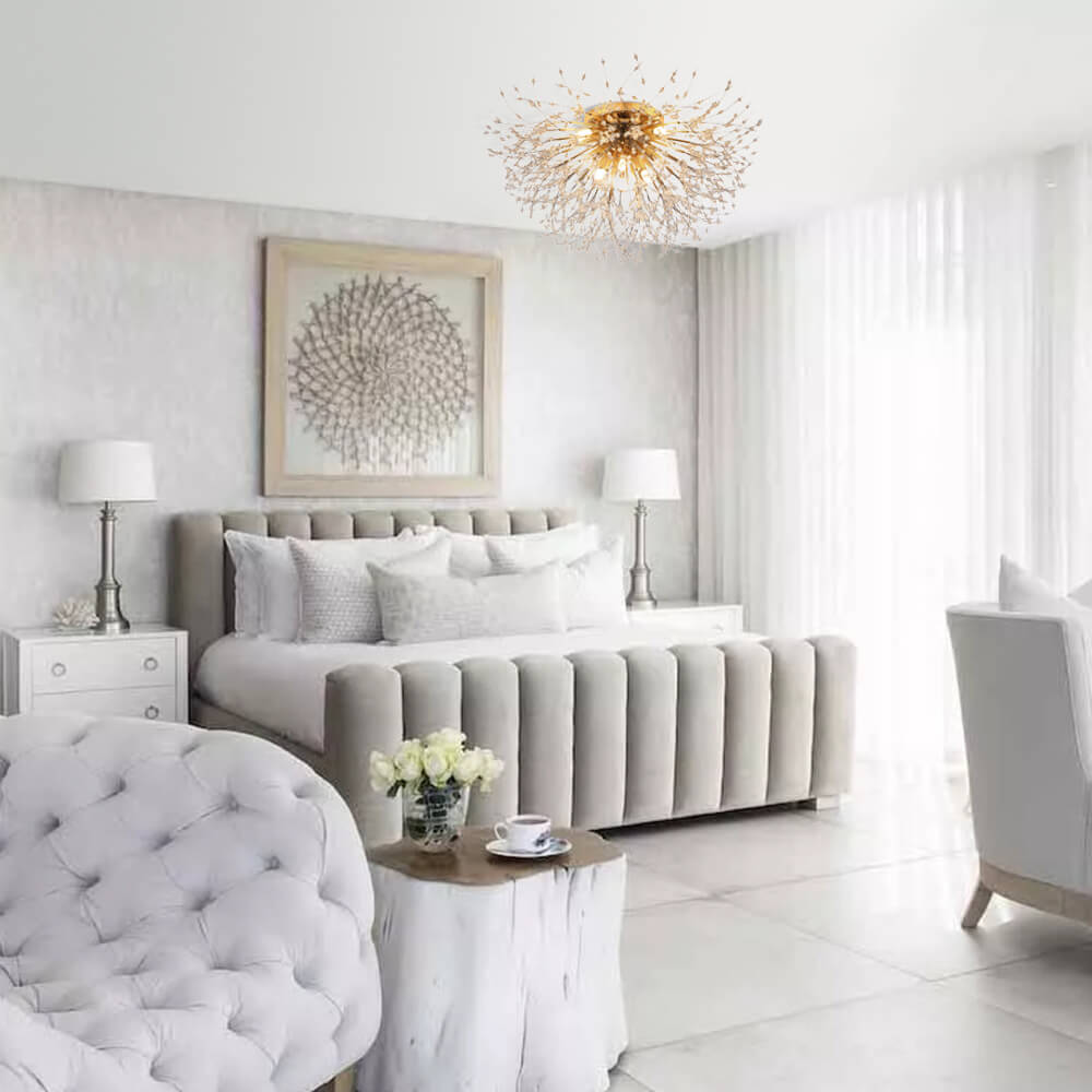Plafonnier Moderne Beaded Sputnik pour Chambre