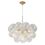 Lustre Salle à Manger Boule en Verre 63 cm Modèle 2
