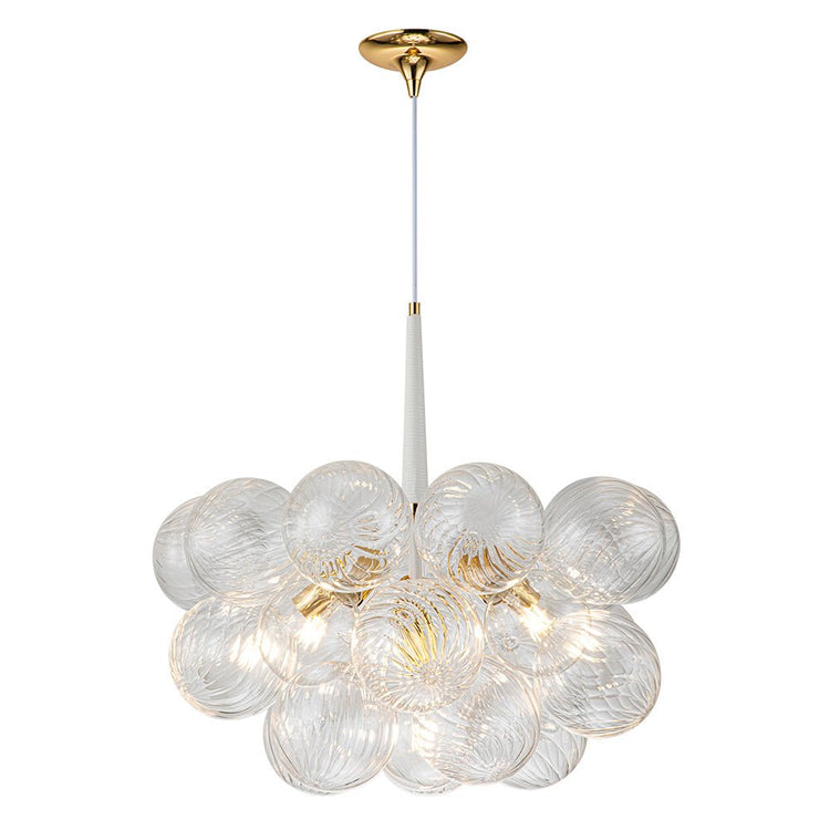Lustre Salle à Manger Boule en Verre 63 cm Modèle 2