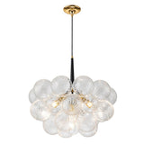 Lustre Salle à Manger Boule en Verre 63 cm Modèle 2