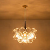 Lustre Salle à Manger Boule en Verre 63 cm Modèle 2