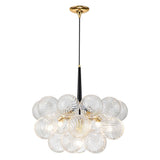 Lustre Salle à Manger Boule en Verre 63 cm Modèle 2