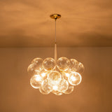 Lustre Salle à Manger Boule en Verre 63 cm Modèle 2