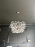 Lustre Boule Verre Grappe Moderne Globe pour Salon