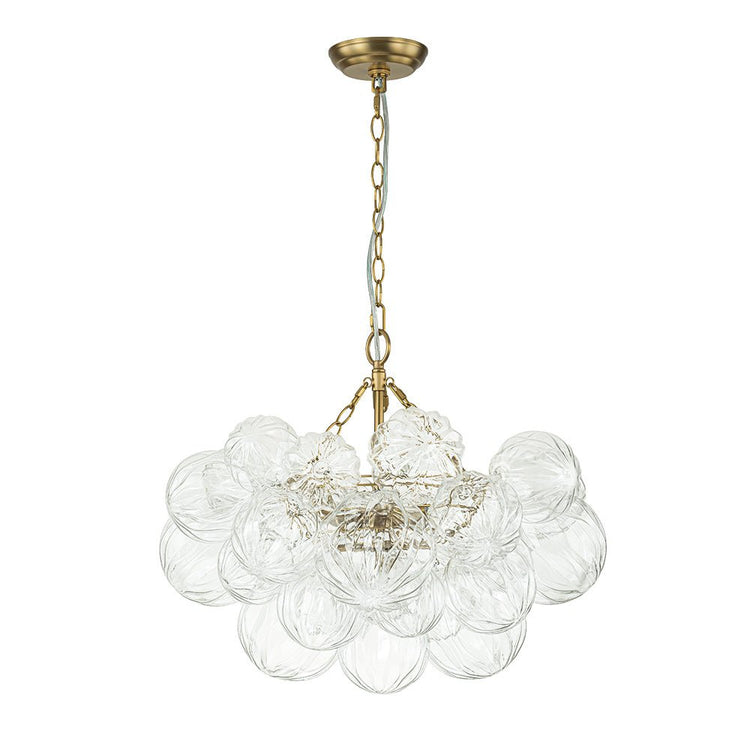 Lustre Salon Boule en Verre 83 cm Modèle 2