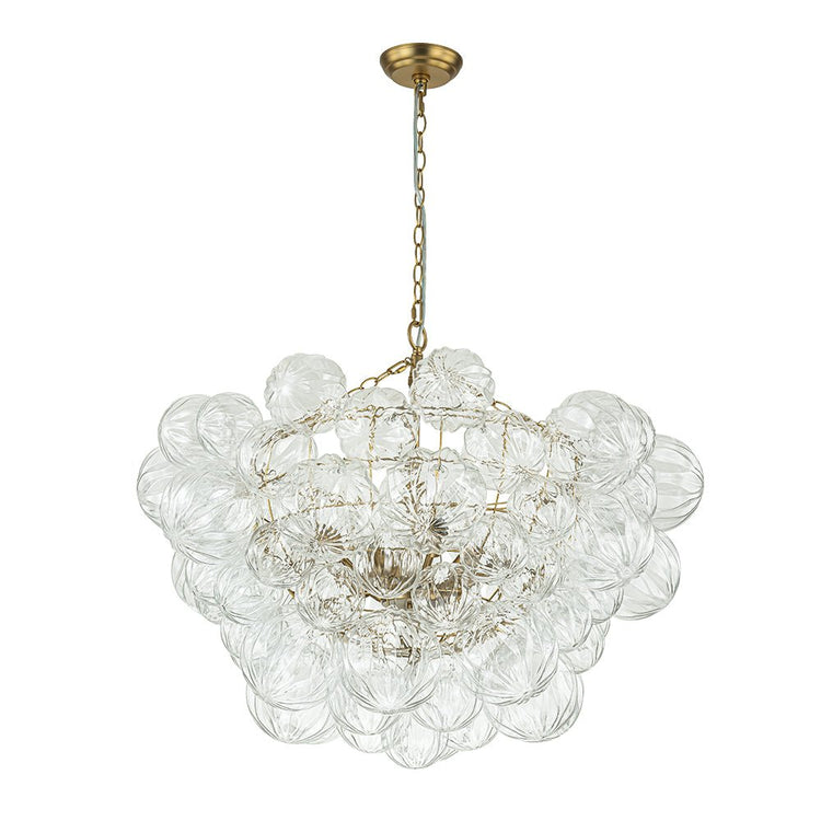 Lustre Salon Boule en Verre 83 cm Modèle 2