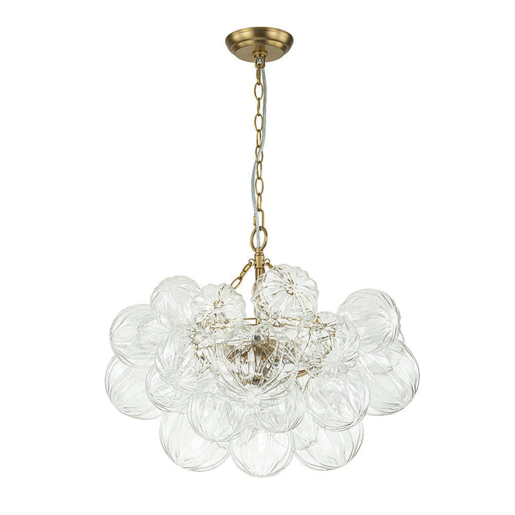 Lustre Salon Boule en Verre 83 cm Modèle 2
