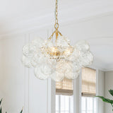 Lustre Salon Boule en Verre 83 cm Modèle 2