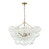 Lustre Salon Boule en Verre 83 cm Modèle 2