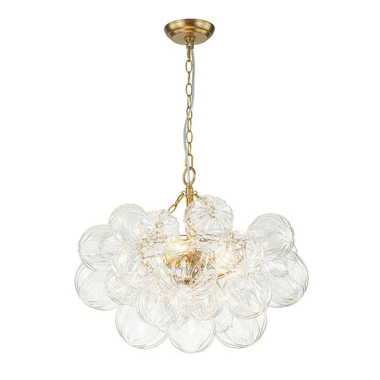 Lustre Salon Boule en Verre 83 cm Modèle 2