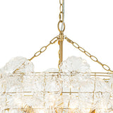Lustre Salon Boule en Verre 83 cm Modèle 2