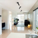 Plafonnier Salon en Métal Blanc