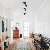 Plafonnier Salon en Métal Blanc