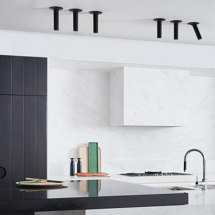 Plafonnier Salon en Métal Blanc