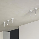 Plafonnier Salon en Métal Blanc
