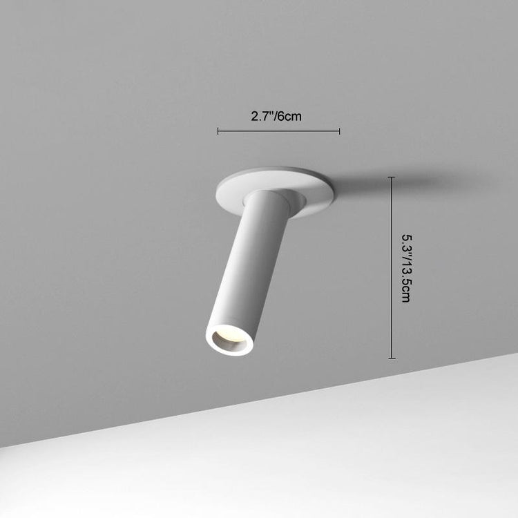Plafonnier Salon en Métal Blanc