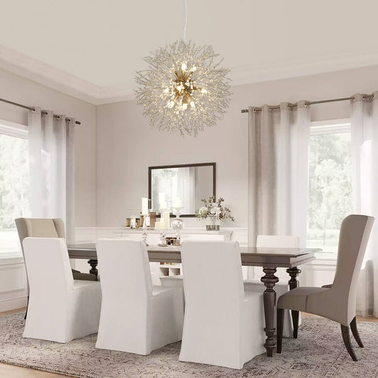 Lustre Cristal Moderne Sputnik
