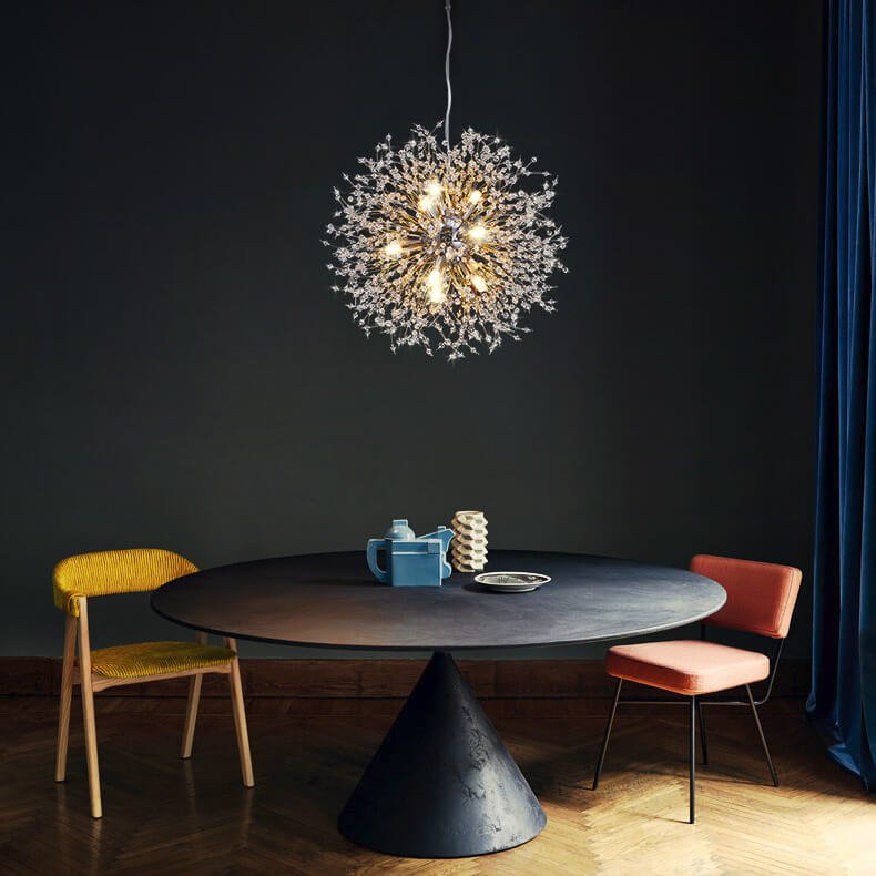 Lustre Cristal Moderne Sputnik