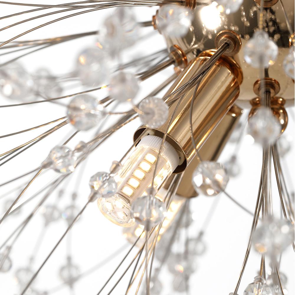Lustre Cristal Moderne Sputnik